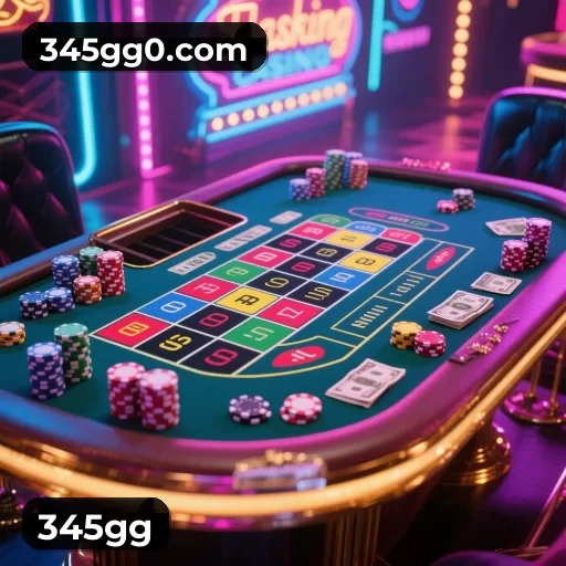 Imagem promocional da 345gg mostrando a plataforma e suas vantagens