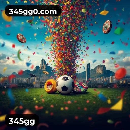 Imagem promocional da 345gg mostrando a plataforma e suas vantagens