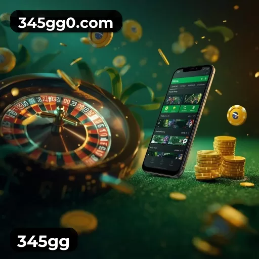 Imagem promocional da 345gg mostrando benefícios e ofertas da plataforma